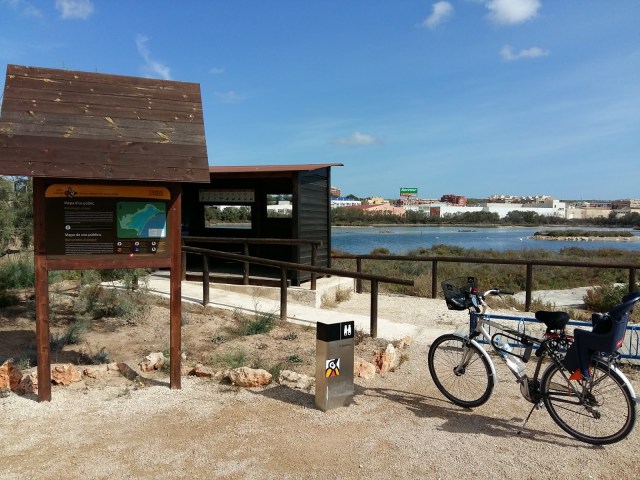 Ruta en bici Elche - Santa Pola