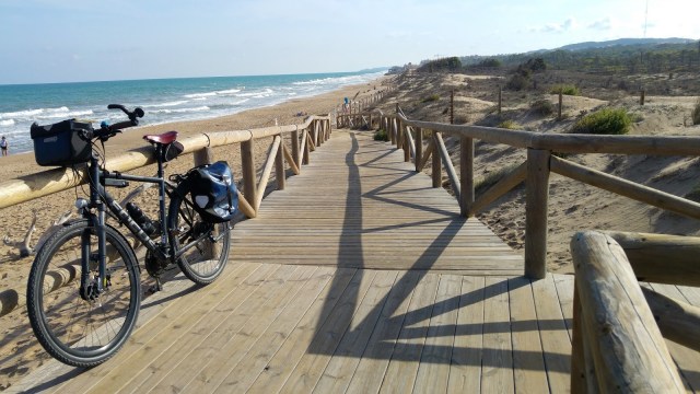 Santa Pola - Guardamar en bici