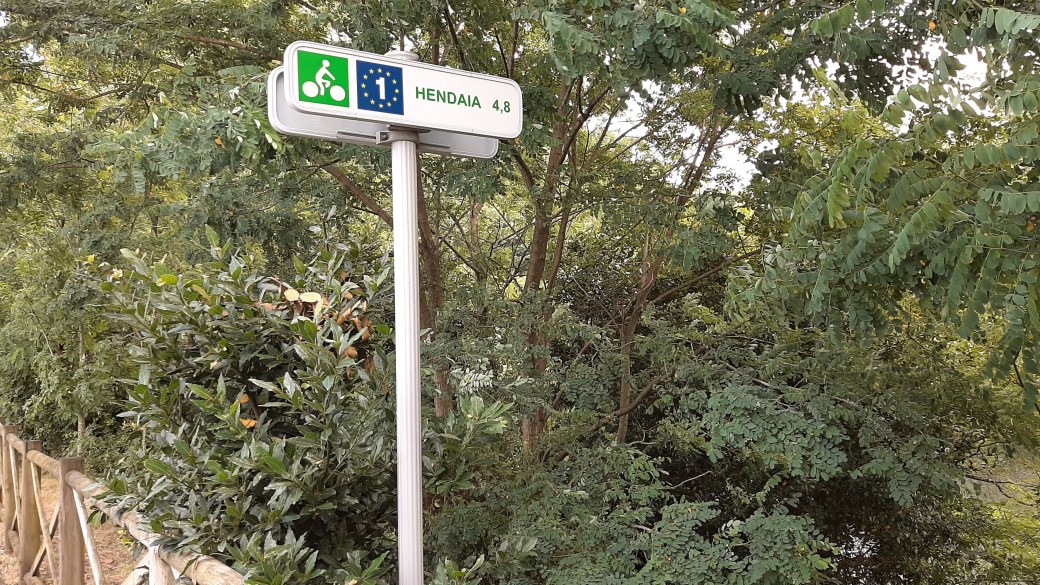 Foto 1 eurovelo 1 cerca de irun